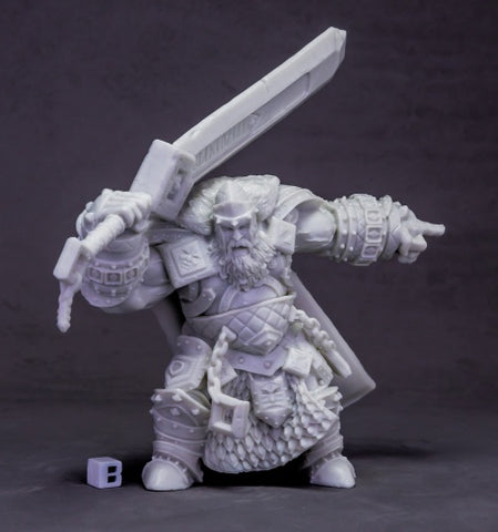 Reaper Miniatures 77614: Skorg Ironskull, Fire Giant King (Huge)