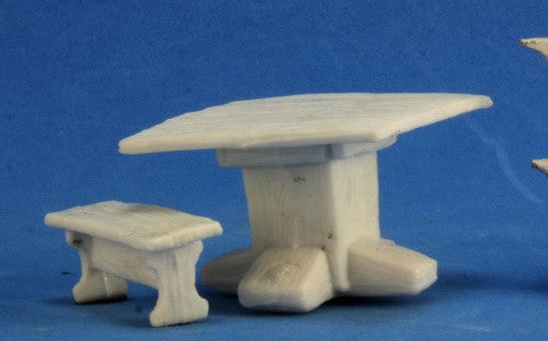 Reaper Miniatures 77319: Table and Benches