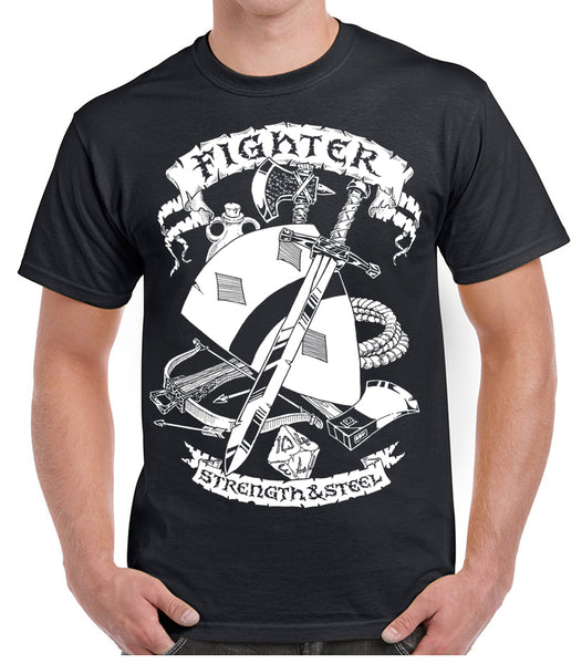 Fantasy RPG T-Shirt - Fighter