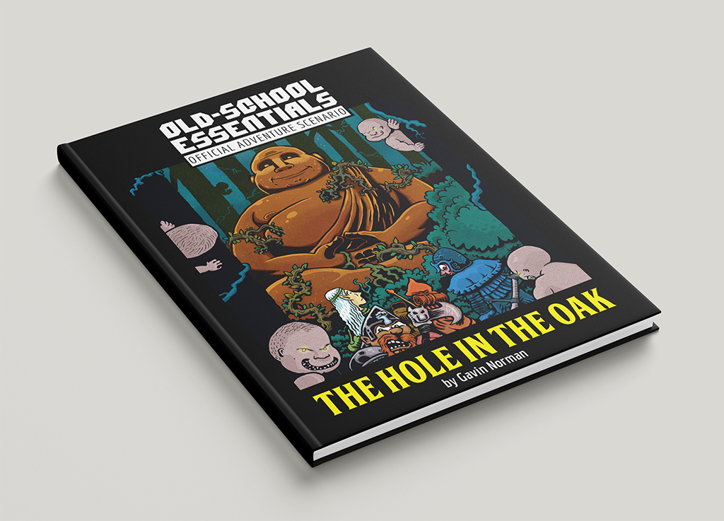 Old-School Essentials Official Adventure Scenario: The Hole in the Oak (Revised Edition)