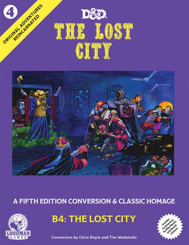 Original Adventures Reincarnated #4: The Lost City