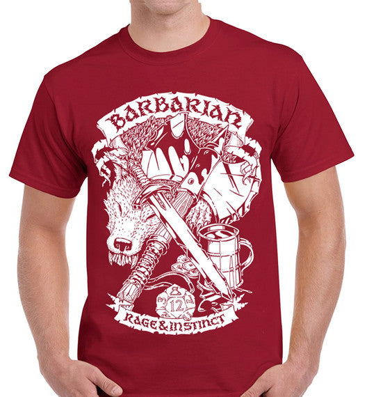 Fantasy RPG T-Shirt - Barbarian