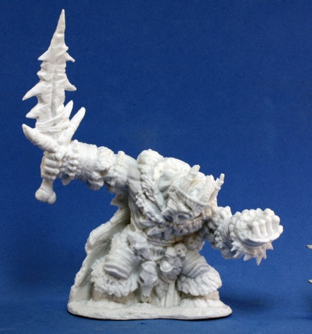 Reaper Miniatures 77106: Boerogg Blackrime, Frost Giant Jarl