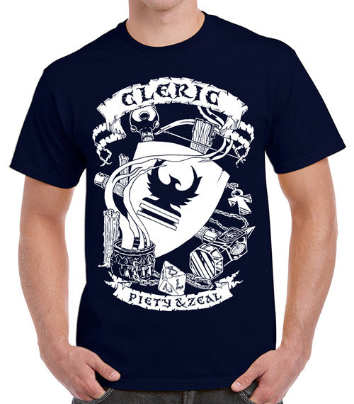 Fantasy RPG T-Shirt - Cleric